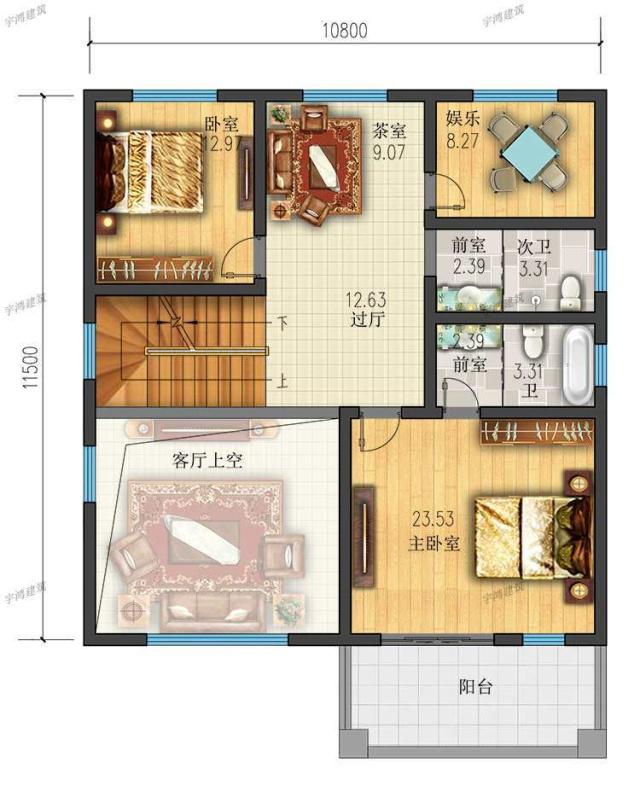 小编给大家推荐一套最新的2020年新款三层别墅设计图纸及效果图，外观漂亮，造价经济