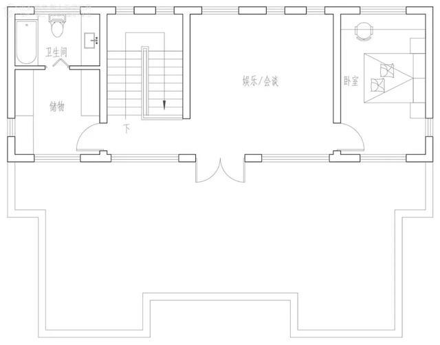 今天这款3层别墅，造型简单大方看到这种时尚简约、不失气质的别墅造型，很多农村朋友表示非常喜欢!