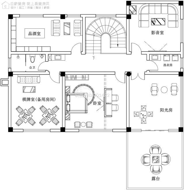 今天,我想推荐一些欧式别墅,它们能给你一种温馨优雅的生活品质。不用说,看看图纸。