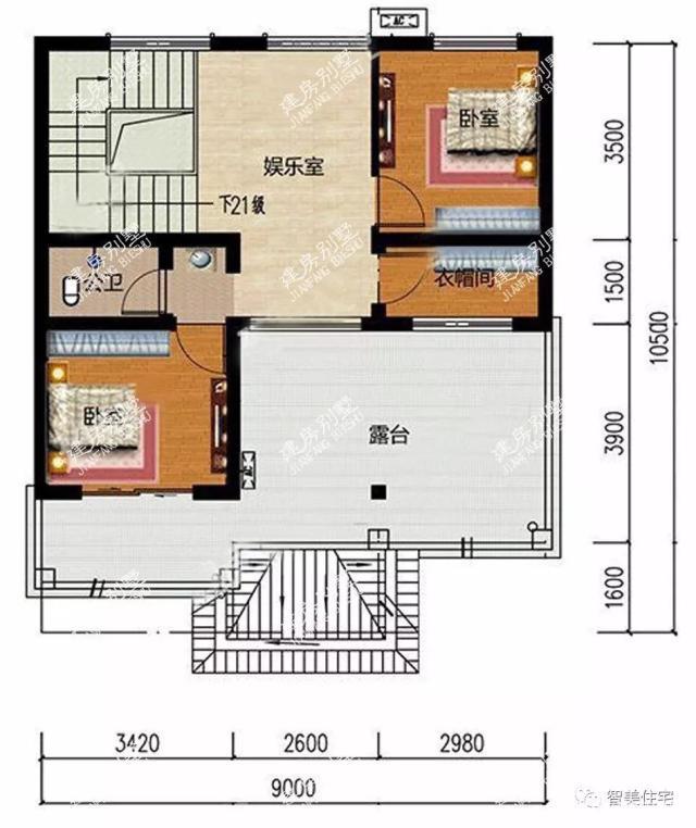 宽度超过9米的农村自建房